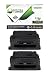 RT CC364A Compatible Toner Cartridge Replacement for HP 64A LaserJet P4014, P4015, P4515, P4515 Printer (Black, 2-Pack)