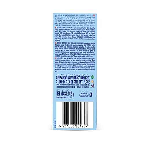 Image of Tiffany Sugar Free Lemon Cream Sandwich Biscuits,162g | Healthy Snacks for Diebetic | Sweetened With Splenda