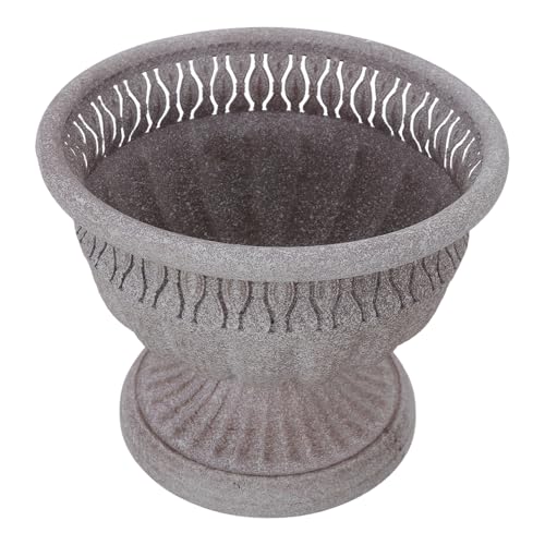 Pot de fleurs vintage fer rustique incassable pour centre de table