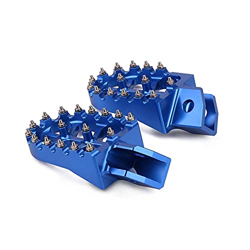 image for Artist Unknown Billet MX Wide Foot Pegs Pedals Rests - For XR350-500 8