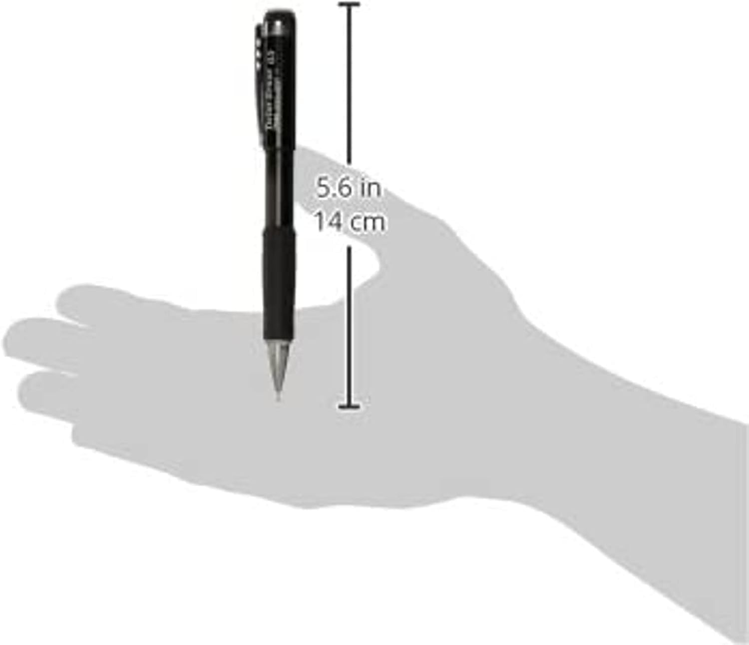 Pentel Twist Erase III - Portaminas de 0,7 mm, mina HB de polímero Super Hi precargada, paquete de 12 unidades, barriles de colores surtidos