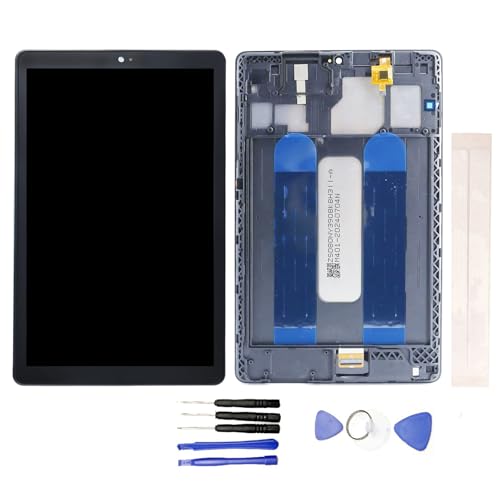 Écran LCD et tactile assemblé pour TCL Tab 8 LE 9137W avec cadre noir haute précision