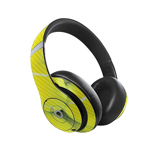 Image of MightySkins Carbon Fiber Skin Compatible with Beats Studio Pro - Tennis is Life | Protective, Durable Textured Carbon Fiber Finish | Easy to Apply