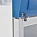 Global Industrial Upright Laboratory Refrigerator, Glass Door with Key Lock & Padlock Kit, 13.8 Cu.Ft. Capacity, 2°C to 8°C Temperature Range, 115V, Medical and Lab Use