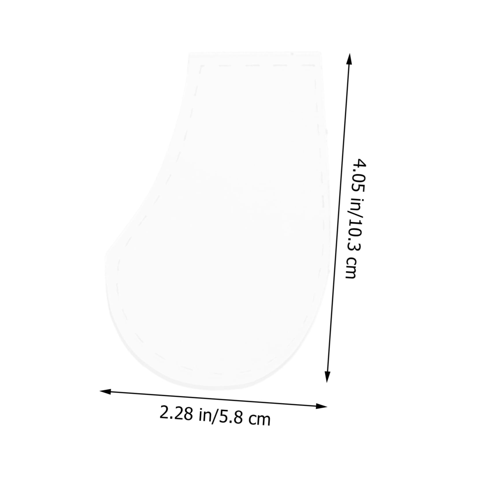 ARTIBETTER 5 Sätze Erntevorlage Set Nähen Quiltlineal Cutter Herrscher Schablone Quiltvorlagen Zum Quilten Quadratisches Lineal Zum Quilten Nähvorlagen Zubehör Basteln Acryl Weiß 7 Stücke * 5