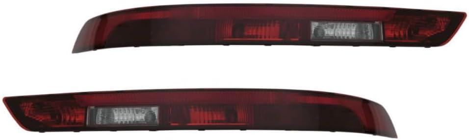 KarParts360 For Audi Q5/SQ5 Sportback 2021 2022 2023 Tail Light Assembly Passenger Side | LED | Clear and Red Lens | Replacement For AU2801124 | 80A945070C, 80A945070E