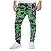 KAIXLIONLY Sporthose Herren Camouflage Print Shot Sport Jogging Fitness Freizeithose Jogger Army Camo Cargohose Trainingshose Classic Fitnesshose Lang Hosen