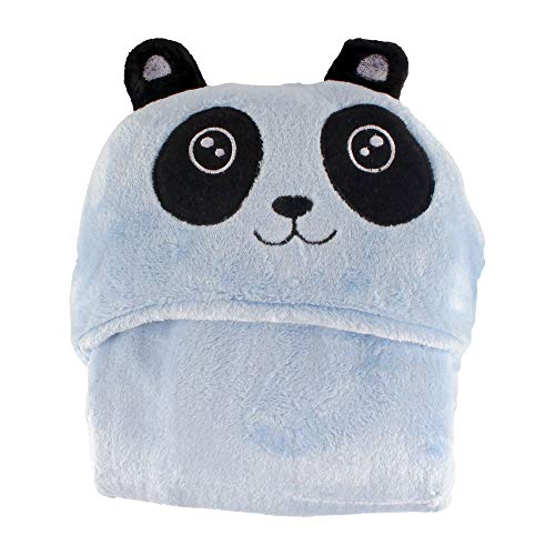 Image of BambooMN Super Soft Hooded Baby Bath Animal Towels - Cute Nursery Essentials Ages Newborn to Toddler - For Girls /Boys