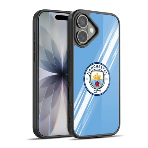 Coque iPhone 17 antichoc de qualité militaire Head Case Designs Manchester City rigide et souple