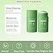 Green Tea Mask Stick, 2 Pack Blackhead Remover with Green Extract for Face, Deep Cleanse Face Mask Skin Care, Deep Pore Cleansing, Moisturizing, Skin Brightening For All Skin Types of Men and Women