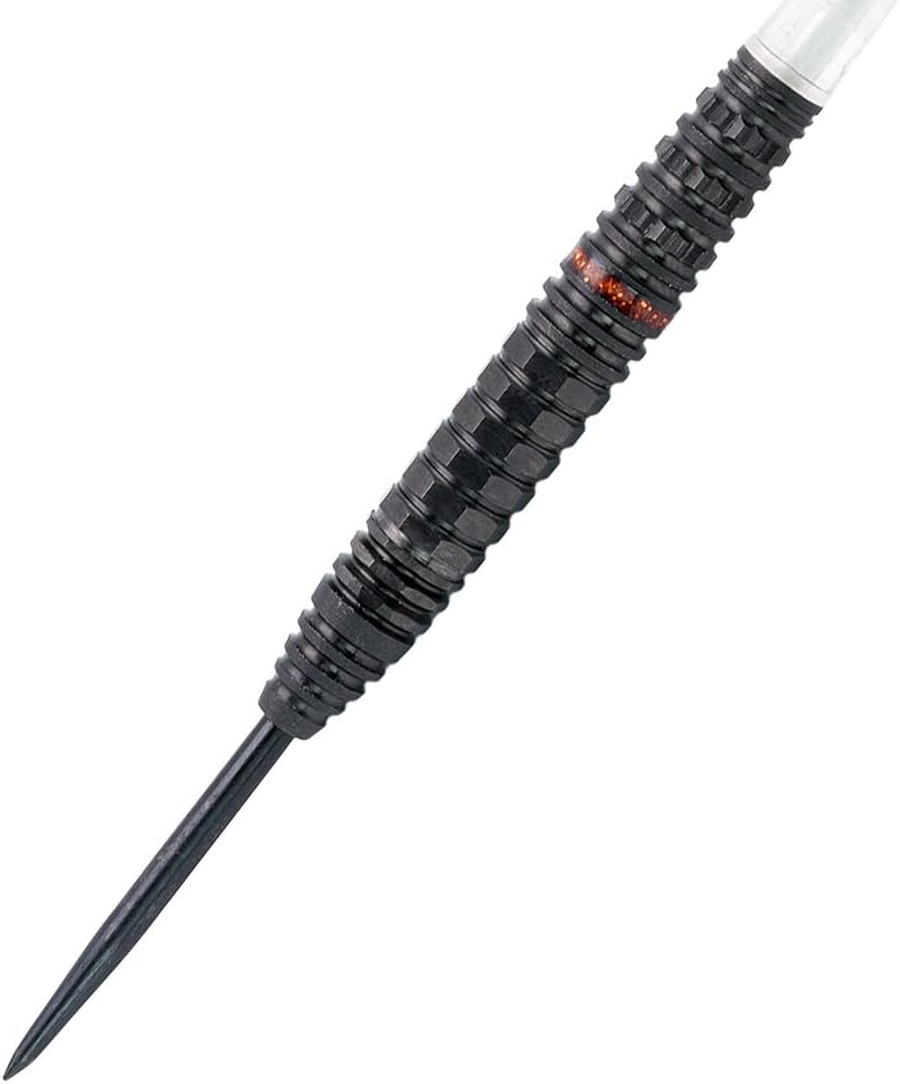 CUESOUL Engine 21/22/23g Steel Tip 90% Tungsten Dart Set with Oil Paint Finished and Unifying ROST T19 Carbon Flight