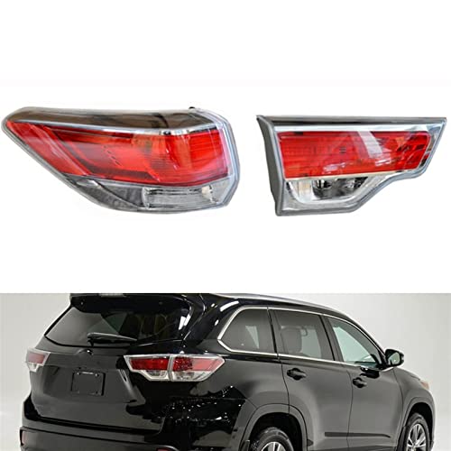 Accessoires de voiture style queue pour Highlander 2014-2016 feu de conduite - 5