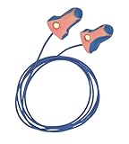 Honeywell 3301167 Howard Leight Laser Trak Single-Use Detectable Corded Earplugs, SNR 35 (100 Pairs)