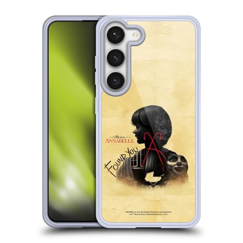 Funda de Gel Suave Samsung Galaxy S23 5G flexible y antigolpes con gráficos de Annabelle