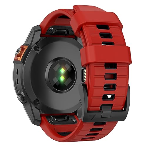 MYSNBKN 26mm Quick Fit Strap for Fenix 8 51mm/Fenix 7X Pro/Fenix 7X/Fenix 6X/Fenix 6X Pro/Fenix 5X/Fenix 5X Plus/Fenix 3/3 HR