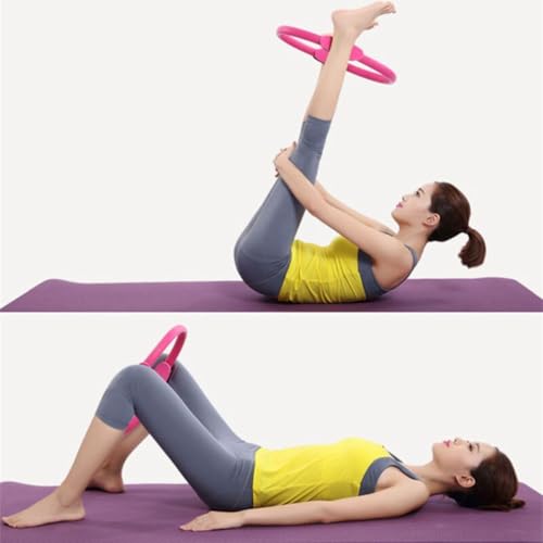Anel de Pilates Yoga – Arco Tonificador Flexível Fitness para Treino, Alongamento e Fortalecimento M