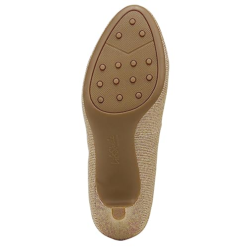 LifeStride Damen Parigi Pump Pumps, Light Gold Shimmer, 41.5 EU