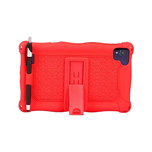 AKNICI-Funda-Antichoque-para-AOYODKG-H8-H6TECLAST-P80Samsung-Galaxy-Tab-A7-Lite-de-87Tab-A-80-2019-T290-T295-T297MatrixPad-S8DUODUOGO-E8Haehne-8-Correa-de-Hombro-y-Lapiz-Tactil-Rojo
