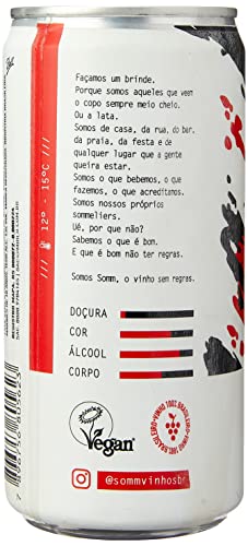 Vinho Tinto SOMM Lata 269ML