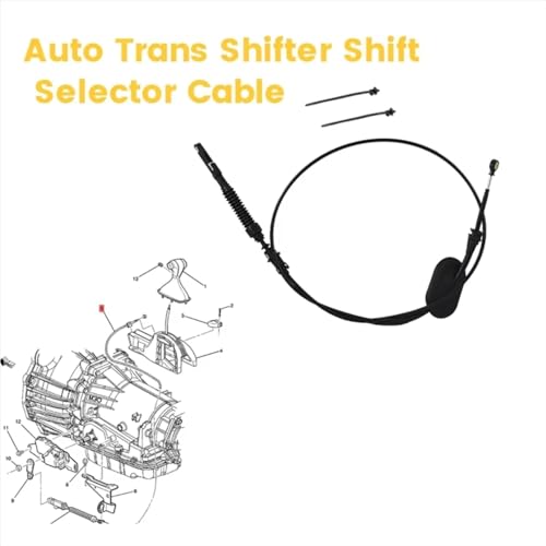 Cable de control de cambio de transmisión para corregir fallos de marcha en SSR y Trailblazer 4