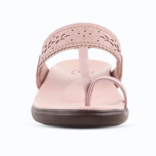 Image of Medifeet Women's Orthopedic Toe-Ring Sandals | Soft Cushioned Slip-On Comfort Slippers | Anti-Skid, Arch Support
