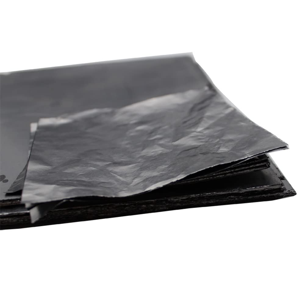 Graphite Flexible Foil Sheet Graphoil Gasket 0.05mm 0.06mm 0.08mm 0.1mm 0.2mm 0.3mm 0.4mm 0.5mm 0.6mm 0.8mm 1mm 2mm Black (Color : 5pcs, Size : 0.5x200x300mm)