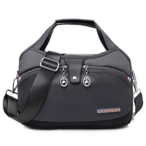 Travistar Umhängetasche Damen - Wasserdicht Nylon Crossbody Bag Damen Arbeitstasche Multi-Tasche, Kleine Handtasche Damen Reisetasche Shopping für Frauen mit Griffen Messenger-Bag Cover
