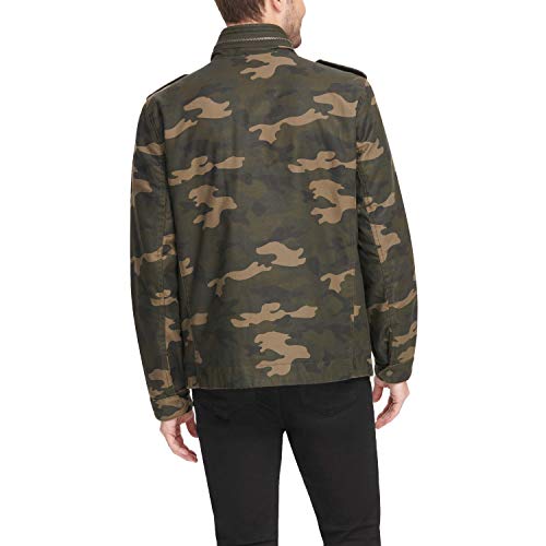 Image of LEVI'S Men's Washed Cotton Military Jacket (Regular & Big & Tall Sizes)
