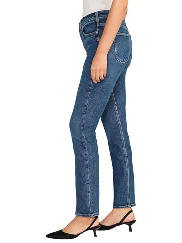 Silver Jeans Co. Women's Infinite Fit Mid Rise Straight Leg Jeans, Med Wash INF345, X-Large/29" Inseam2