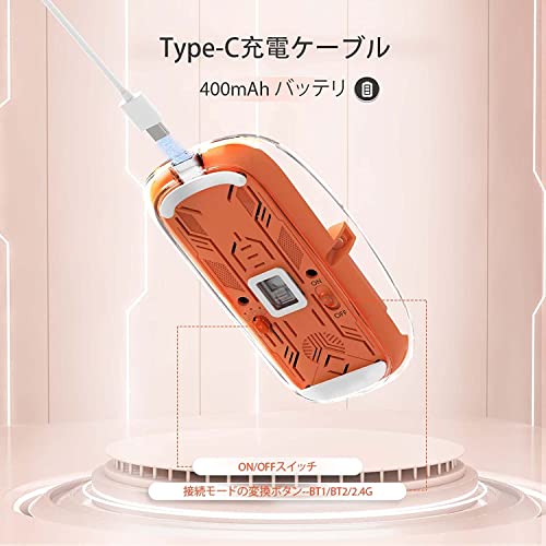 Image of M133 2.4GHz USB Wireless Mouse, Bluetooth 5.1 Connection, 3 Modes, Transparent, Lighted, Silent, Ultra-thin, Wireless, Rechargeable, 5 Buttons, Compatible with iPhone /iPad /IOS13 or