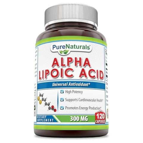 Pure Naturals Alpha Lipoic Acid 300 Mg Capsules Cover