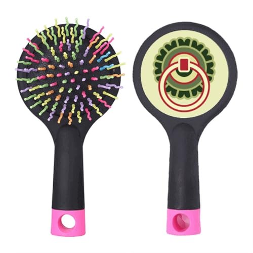 Brosse à cheveux démêlante en cuivre anti-statique soin des cheveux et cuir chevelu