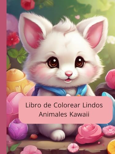 libro de colorear lindos anmales kawaii: 'El caprichoso mundo de las criaturas kawaii: encantadoras páginas para colorear con animales adorables y ... y la creatividad para todas las edades