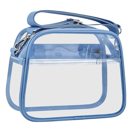 Image of Oraben Clear Bag for Stadium Events Clear Purse Stadium Bag Satchel Handbags for Sports Events Concerts Festivals | Stadium Approved