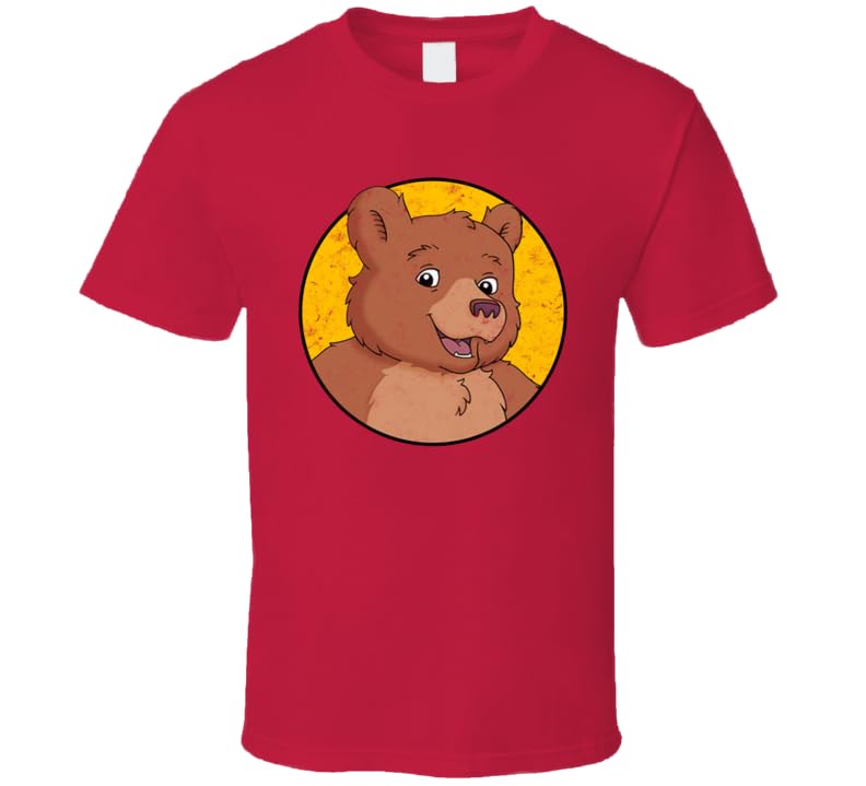 Little Bear Tv Show Retro Cartoon T Shirt XL Red