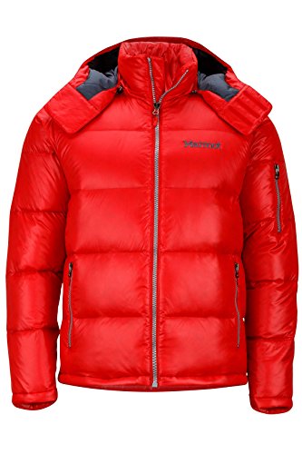 Image of MARMOT Men's Stockholm Jacket - 700-Fill Down Puffer with Hood and Vintage Style