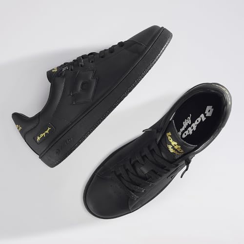 Image of Lotto Men Autograph OG Slip On Leather Sneakers