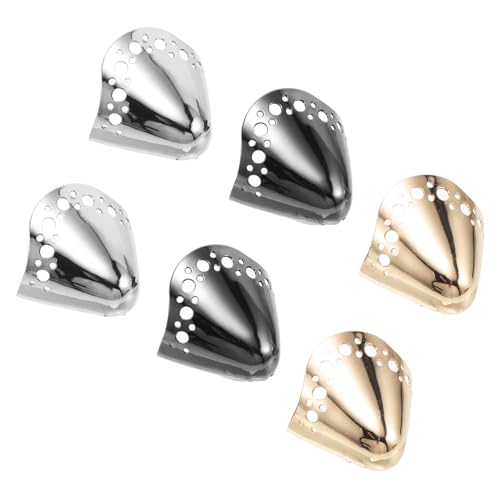 GALPADA 1 Juego Tacones Altos Para Proteger La Cabeza Sombreros Para Hombres Cajón Localizador Punta Puntiaguda Protector De Cabeza Punta Puntiaguda Protección Antipatadas Ropa Para 3 pares