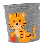 Seau en feutre : apparence merveilleuse et charmante, couleur simple, classique et pratique, panier polyvalent