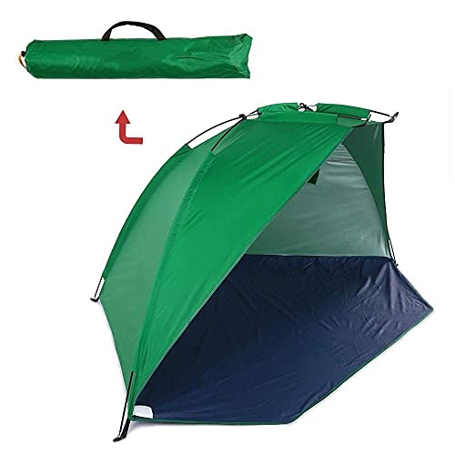 Tienda de playa impermeable pop-up con protección ultraligera 4