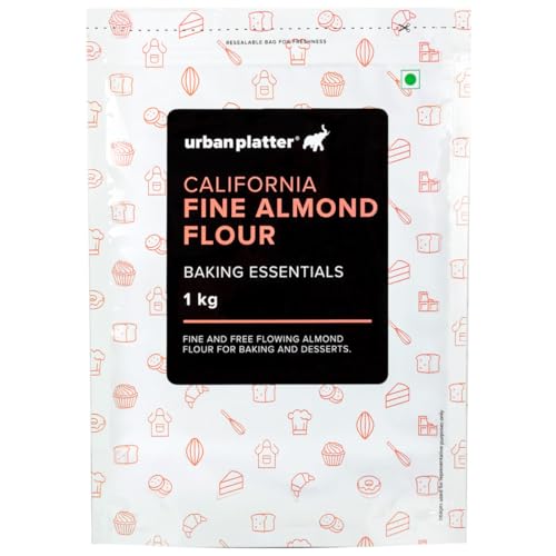 Image of Urban Platter California Blanched Almond Flour, 1kg (Naturally Gluten-Free | Finely Milled | Low-Carb | Ideal for Baking & Keto Recipes)
