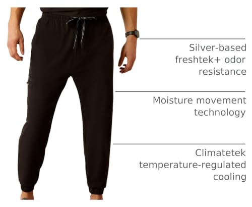 Image of Ariat Men's Drew Cargo Stretch Jogger Scrub Pant