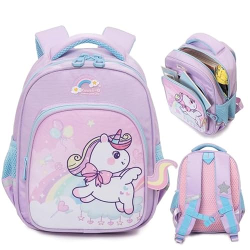 Image of Cots and Cuddles Cute Kawaii Bunny Soft Toy Large Capacity Backpack Bag for Primary School Girl Kids