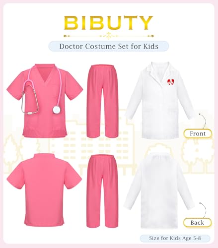 Disfraz de Doctor para Niñas 5-8 Años con Accesorios miniatura 3