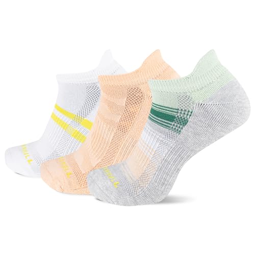 Image of Merrell Unisex Adult Cushioned Low Cut Tab Socks (3-Pair)