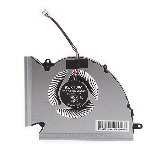 GRABLOOM Laptop GPU Radiator 12V 0.6A 4 Pin 4-Wires Cooling Fan Quiet GPU CPU Laptop Portable USB Powered Laptop Cooling Fan