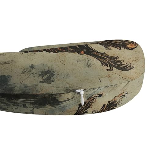 Almohada de espuma viscoelástica para cuello tamaño único miniatura 4