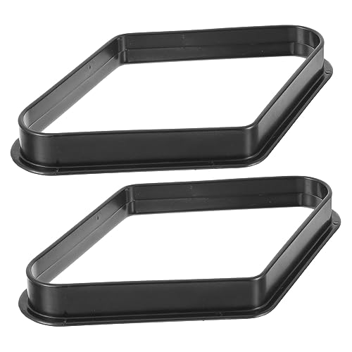 ARTSEWPLY Pool Table Accessories Billiards Ball Rack 9-Ball Diamond Billiard Organizer Simple Design Present