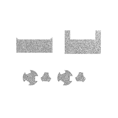 IPG for Cozmo Robot Face Screen Guard Decoration KIT Include Wheels&Body Set 7 Units Decals+2 Units Screen Protector (This is NOT A Robot) (Brushed Gold)