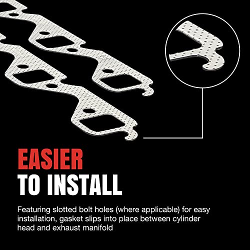 Image of FEL-PRO MS 96908 Exhaust Manifold Gasket Set